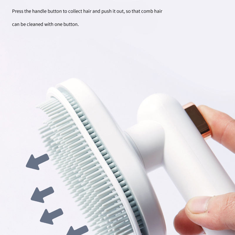 Self Cleaning Pet Grooming Brush - Image 9