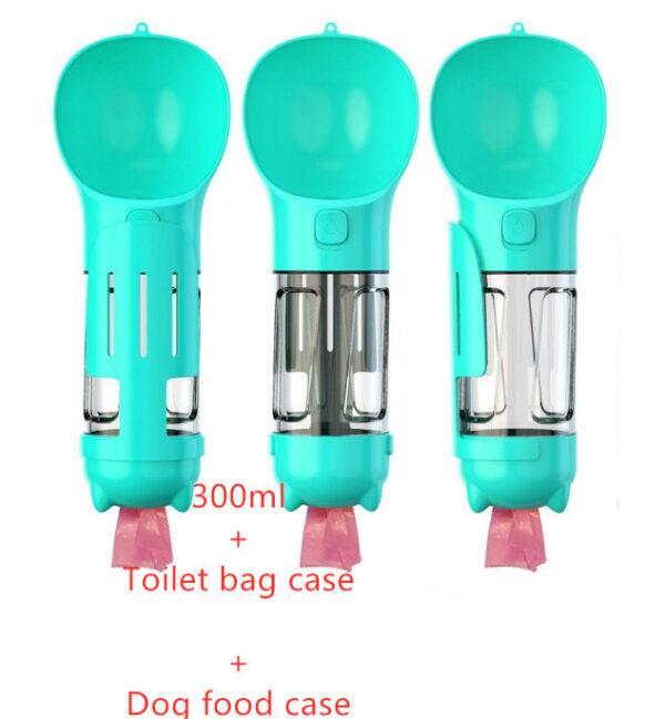Pet Travel 3 In 1 Dog Water Bottle Feeder Bowl & Stool Bag - Image 6