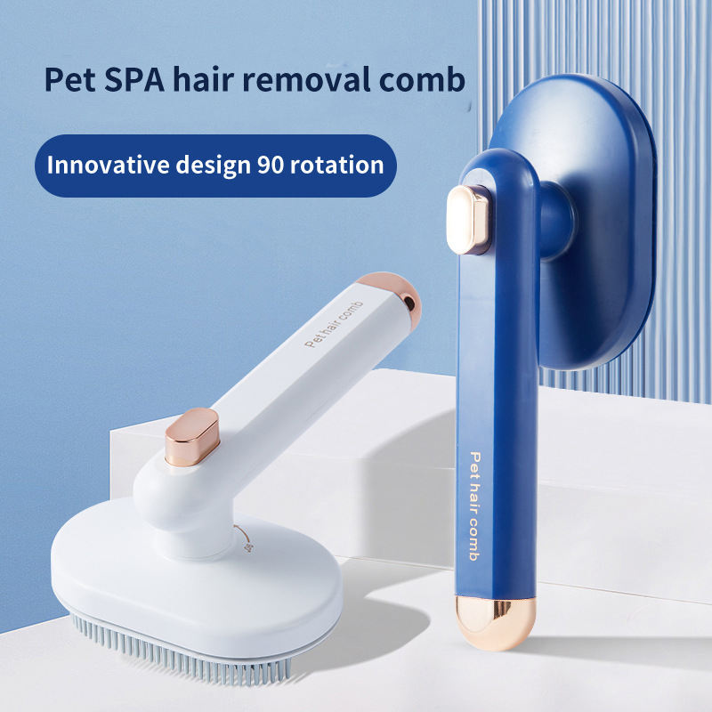 Self Cleaning Pet Grooming Brush - Image 2