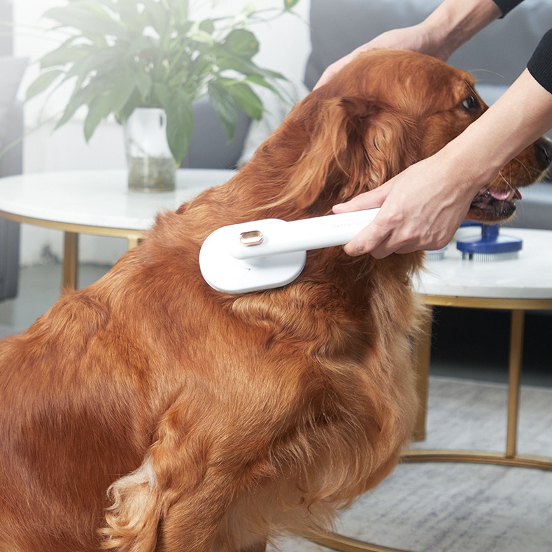 Self Cleaning Pet Grooming Brush - Image 3